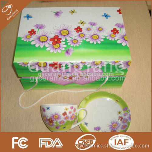 15pcs tea set with fine bone china